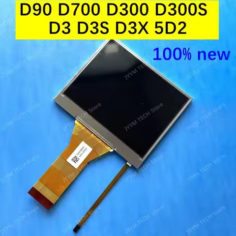 Original NEW Camera LCD Screen Display For Nikon D90 D700 D300 D300S D3 D3S D3X For Canon 5D2 5DII 5