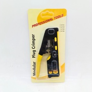 CRIMPING TOOL HT-718 RJ45 PASS THROUGH + CAT 7CRIMPING TOOL HT-718 RJ45 PASS THROUGH + CAT 7