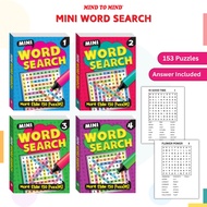 Mini Word Search  More than word search 192 Pages (Answer Included)