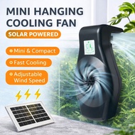 Solar Aquarium Cooling Fan Mini Hanging USB Fish Tank Cooler Adjustable Wind 太阳能夏天散热降温神器鱼缸风扇 制冷外置小型冷