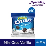 [Bundle of 10] Oreo Mini Original Sandwich Cookie Pouch (20.4g)