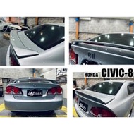 現貨 改裝＊新 HONDA CIVIC8 喜美8代 原廠型 有LED燈 K12 鴨尾 尾翼 含烤漆 實車