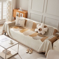 Jacquard Chenille Sofa Cover Cloth Sofa Blanket Full Cover Universal Couch Towel Cover Dust Proof So