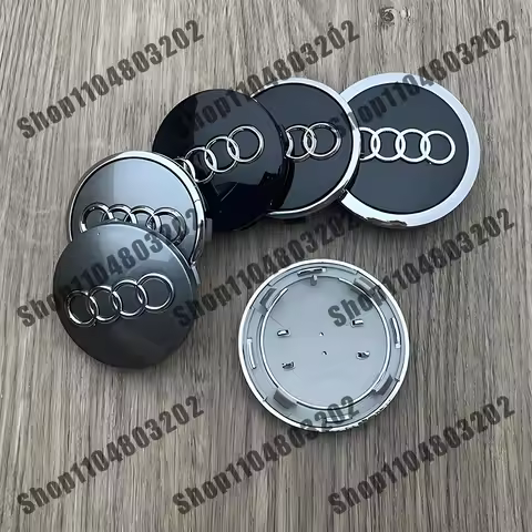 4pcs 60mm 61mm 69mm 68mm 77mm Car Wheel Center Cap Hub Replaced Covers For A3 A4 A5 A6 A7 A8 S4 S6 4