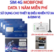 Sim 4G mobifone mạng 1 năm miễn phí sử dụng cho định vị ô tô xe máy đồng hồ định vị trẻ em loa momo