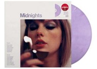 【全新未拆】Taylor Swift《Midnights》Target限定版 薰衣草紫大理石紋彩膠 黑膠