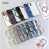 case 16Promax Rechargeable Acrylic Color Edge Open The Camera Lens White Box Work for iPhone16 16Pro