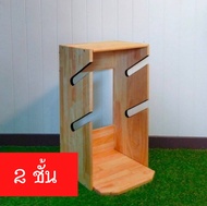 0102 ชั้นวาง สเก็ตบอร์ด 1-8 ชั้น กว้าง30cm ไม้ยางพารา หนาทน 1ชั้น สำหรับช่าง 2ชั้นวางในรถ