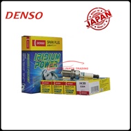 (MADE IN JAPAN) DENSO IK20 IRIDIUM POWER Spark Plug Plugs - Proton Perodua Wira Waja Myvi Kelisa Ken