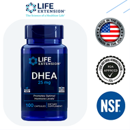 Life Extension Dhea Dehydroepiandrosterone 25Mg 100 Capsules
