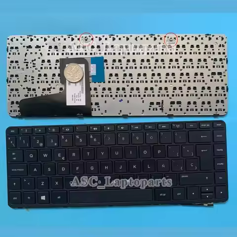 New Spanish Teclado Keyboard For HP Pavilion 14-n 14-n200 MP-13M56LA-698 PK1314C2A24 Laptop Black Fr