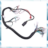 (WJRN) Motorcycle Cable Wiring Harness Full Vehicle Line Assembly for ATV Scooter Electrics Wire Lgn
