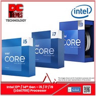 Intel i3 14100/14100F & i5 14400/14500/14600K/14600KF & i7 13700K/14700/14700F/14700K/14700KF & i9 1