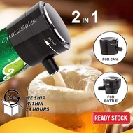 Draft Beer Bubbler Foamer 2 in 1 Foam Maker Machine Dispenser Portable Ultrasonic Christmas Gift * R