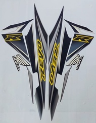 STIKER STRIPING & LIS BODY MOTOR REVO LAMA 2008 SILVER STANDAR/KAWAN SEMBILAN9