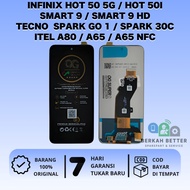 LCD INFINIX HOT 50 5G (X6720) | HOT 50i (X6531B) | SMART 9/9HD (X6532,X6532C) ORIGINAL TOUCHSCREEN