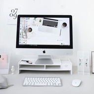 護頸電腦顯示器屏增高架 置物架 辦公桌 多功能收納架OL Office必備 #0567
