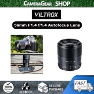 VILTROX 56mm F1.4 f/1.4 Autofocus Lens for Sony E-Mount/Fujifilm X-Mount/Canon M-Mount/Nikon Z-Mount