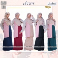 Dmimi | Kurung Keysha | Baju kurung raya ibu dan anak | sedondon