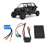 2435 3300KV Brushless Motor  Programming Card ESC Combo for 1/18 RC Car