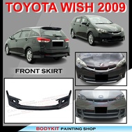 TOYOTA WISH 2009 S SPEC ADMIRATION FRONT SKIRT MATERIAL PU