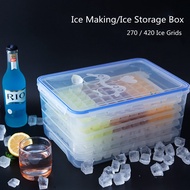 Extra Large Homemade Ice Cube Box Frozen Ice Cube Mold Creative 420 Ice Lattice Ice Box Commercial Ice Tray Freezers