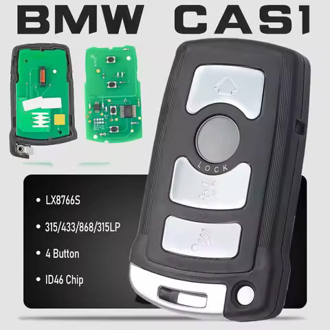 KEYECU CAS1 Smart Remote Key 315MHz/434MHz/868MHz/315LP ID46 4 Button for BMW 7 Series 745i 750Li 76