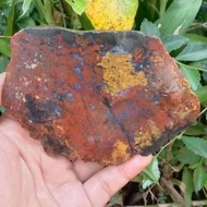 Five-colored agate plate/ agate stone agate stone material