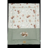 Disc Baby Joy Mattress Baby Mattress Set Pillow + Bolster Jungle Joy Motif