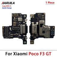 USB Charger Charging Port Dock Connector Micro Board Flex Cable For Xiaomi Poco F3 GT F4 5G M5 M5S X