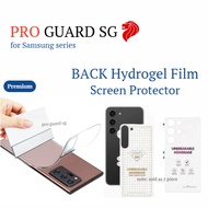 [SG] Premium BACK Film Samsung S25 Ultra S25+ S24 Ultra S23 Ultra S22 Ultra Screen Protector