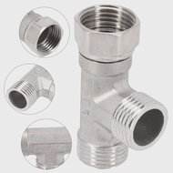 Adapter Valve 3 Way Diverter Valve T Shape Converter For Diverter Bath Toilet/Bidet Sprayer Shower H
