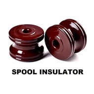 PORCELAIN SPOOL INSULATOR BIG (SOLD PER PIECE)