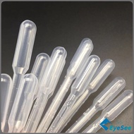 EyeSee 100Pcs 1ml/2ml/3ml/5ml Disposable Plastic Dropper Transfer Pipette Dropper