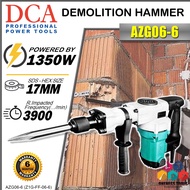 ''DCA'' DEMOLITION HAMMER (SDS-HEX 17MM) -1400W - AZG06-6S (Z1G-FF-06-6)