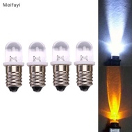 [Meifuyi] 5pcs E10 Led Bulb DC 3V 4.5V Instrument Bulb Indicator Bulb Flashlight Bulb COD