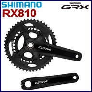 Shimano GRX FC RX810 2X11 Speed Crankset RX810 Crank Road Bike Crankset 170/172.5/175mm 48-31T