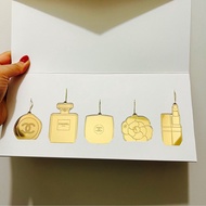 Chanel VIP metal bookmark set, charm 金屬書簽 掛飾 吊飾 套裝