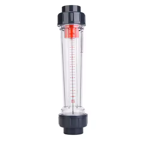 Liquid Measuring Tool LZS-40 (D) ABS Plastic Tube Type Liquid Flowmeter Measuring Instruments 0.6-6m