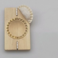 New Dumpling Mold Wooden Dumpling Making Handy Tool Medium Small Size Filling Multi-Flour Frying Ste