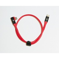 0.5m USB C to Right Angle Tether Cable
