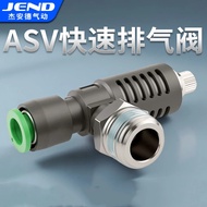 ASV310F-01-06S Quick Exhaust Throttle Valve ASV410F-02-08S/ASV510F-03-10S