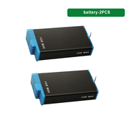 Puantes Gopro Max แบตเตอรี่กล้องกีฬาแบบพาโนรามา + เครื่องชาร์จช่องคู่ USB Gopro Hero Max