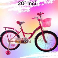 [READYSTOCK FROM MALAYSIA] BASIKAL 20"INCI FROZEN