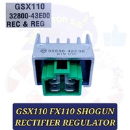 SUZUKI GSX-110 FX110 FX SHOGUN-125 SMASH SMASH110 GSX110 SHOGUN-RR BELANG RECTIFIER/REGULATOR KATAU 