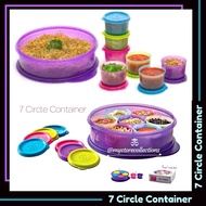 Space It • 7 Circle Container set • Outdoor Serve * Indo - Import (Spice Container) Tupwr Bowl