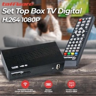 siap kirim - set lengkap digital tv tuner set top box wifi receiver