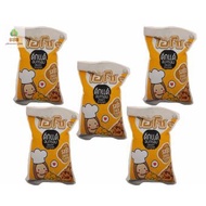 ไฮโซ ดักแด้อบกรอบ รสชีส 15 กรัม  x 12 ซอง Hiso edible insects crispy silkworm Cheese Flavour (Non fr