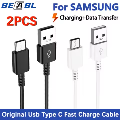 Original USB Type C Cable Fast Charger Data Wire For Samsung Galaxy S10 Plus Note9 A51 A14 A13 5G A2