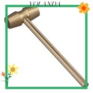 YOLAN Gavel, Brass Yellow Hammer, Judge Auction Judge Hammers Company